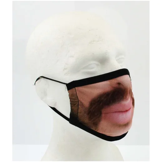 Mundschutz Maske 115mm 180mm für Mofa Mokick MG00013032_1