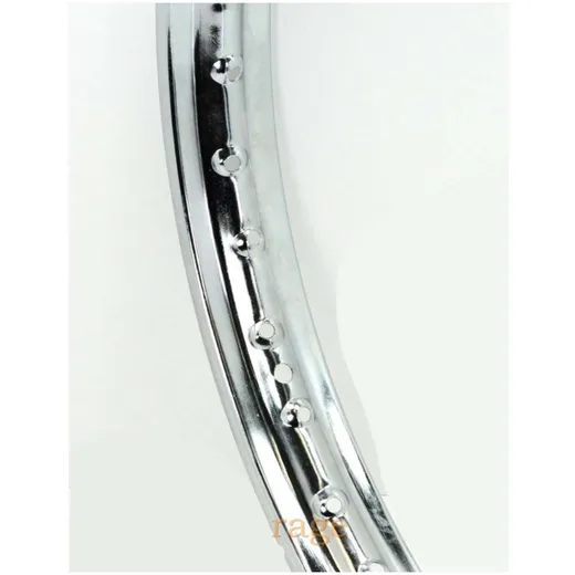 Felge Chrom 1,20 x 17 Zoll 36 Loch 6,5mm für Mofa, Moped, Mo_1