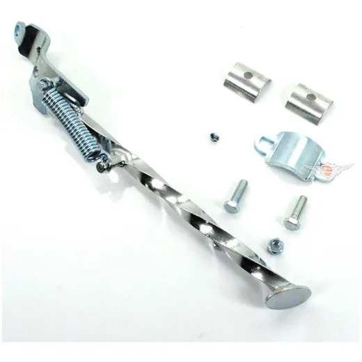 Side stand chrome 270mm for Zündapp, Kreidler, Hercules, Puc_1