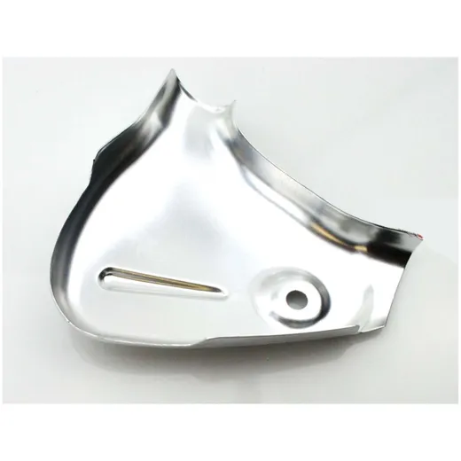 Telegabel Zierblech Aluminium Rechts für Simson KR50, SR2E, _1