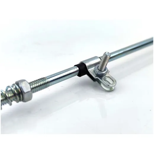Bremsgestänge Stahl 480mm mit Bremslichtfeder Halter für Her_3