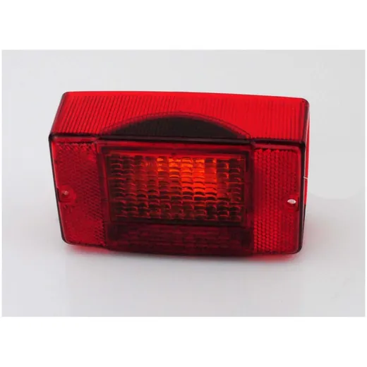 Rear light glass ULO height 80mm width 135mm for Zündapp, Kr_1
