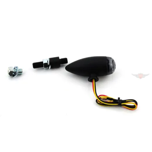 Rücklicht LED 38mm hoch 75mm tief für Harley, Chopper, Motor_1