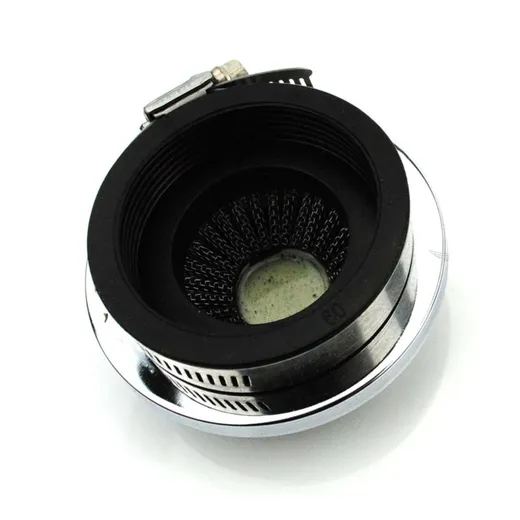 Luftfilter 60mm 87mm 46mm Chrom für Hercules, Zündapp, Kreid_2