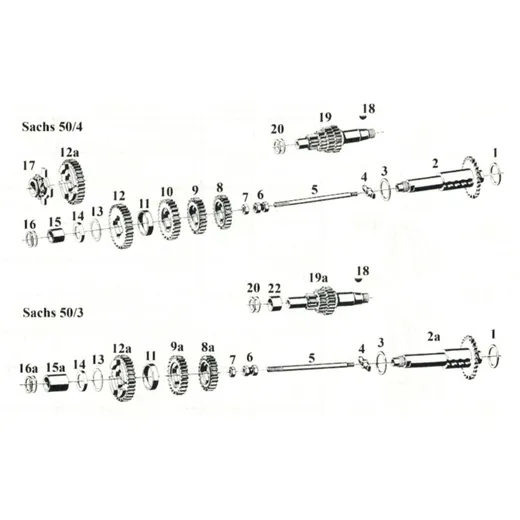 Shift rod black 115mm for Hercules, DKW, Miele, Rixe MG00062_1