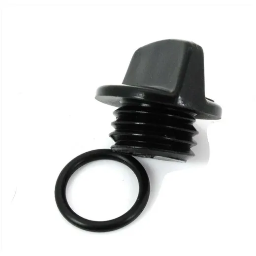 Oil filler plug with gasket 19mm black for Honda MT, MTX, MB_1