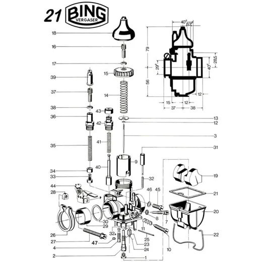 O-ring for Bing 4mm inner diameter 2mm cord thickness black _1