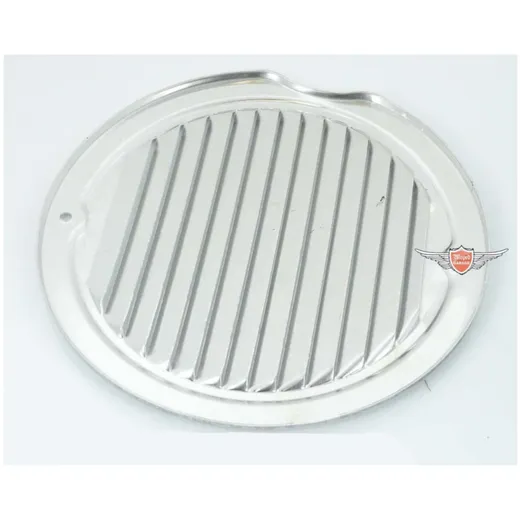 Gebläsedeckel Aluminium Silber für Puch MS, VS, DS, MV, VZ M_1