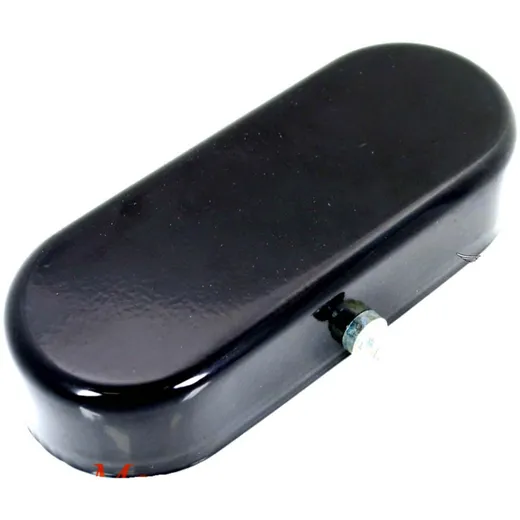 Tool compartment black metal oval for Velo Solex, 3800 MG000_1