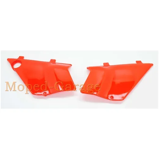 Side cover red plastic 2 pieces for Honda, MT 50, 80 MG00073_1