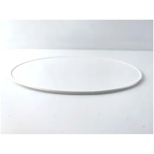 Start number plate T.F.L. white plastic 280x230x3mm for Zünd_1