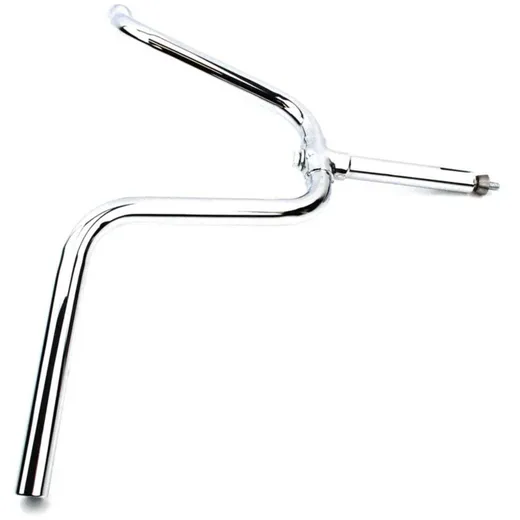 Handlebar chrome 580mm 200mm 21mm for Piaggio Ciao, Puch Max_1