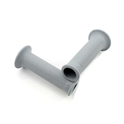 Grip rubber set gray 120mm 20/26mm for Simson KR51/1, KR51/2_1
