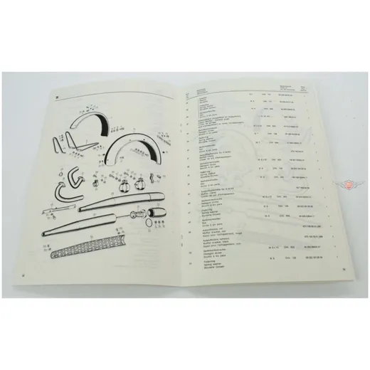 Spare parts list Parts catalog Chassis for Hercules K 50 SX _1