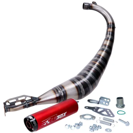 Exhaust E-Box 2 for Derbi Senda-R 2000- 06.16.871.37 Exhaust E-Box 2 for Derbi Senda-R 2000- 06.16.871.37