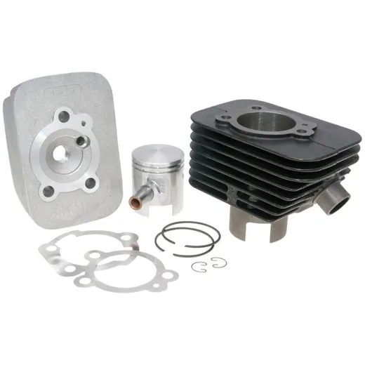 Zylindersatz Zylinderkit Polini Grauguss Racing 63ccm 12mm Kolbenbolzen für Piaggio Ciao 140.0065/R