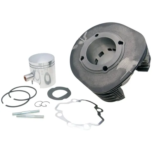 Zylinderkit Polini Grauguss Sport 225ccm 18mm Kolbenbolzen für Ape P501, P601, Vespa Car 140.0085