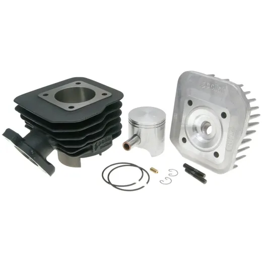 Zylindersatz Zylinderkit Polini Grauguss Sport 70ccm 47mm für Peugeot stehend AC 142.0147