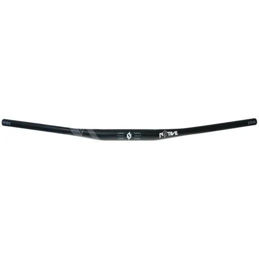 n8tive handlebar AL7075 800x35, 10mm rise, 5° up-, 7° backsweep - black 150003BK
