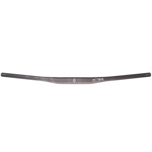 n8tive handlebar AL7075 800x35, 10mm rise, 5° up-, 7° backsweep - grey 150003GR