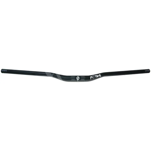 n8tive Lenker AL7075 780x31,8, 20mm Rise, 5° Up-, 7° Backsweep - schwarz 150012BK n8tive Lenker AL7075 780x31,8, 20mm Rise, 5° Up-, 7° Backsweep - schwarz 150012BK