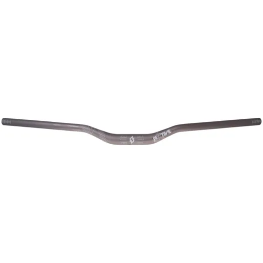 n8tive handlebar AL7075 780x31.8, 30mm rise, 5° up-, 7° backsweep - grey 150015GR