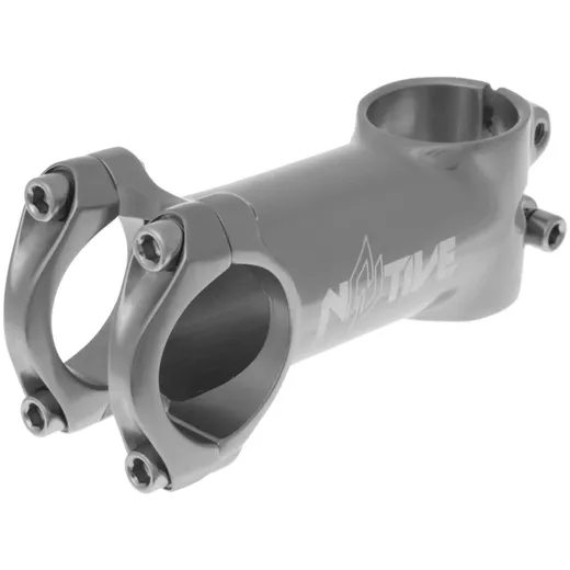 n8tive XC stem cold forged AL2014 31.8mm ext 80mm, angle 6° - grey 150039GR n8tive XC stem cold forged AL2014 31.8mm ext 80mm, angle 6° - grey 150039GR