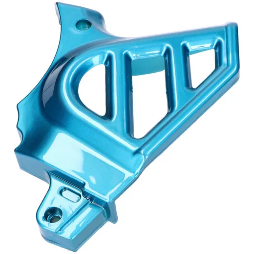 Kettenrad Ritzelabdeckung blau für Minarelli AM, Generic, KSR-Moto, Keeway, Motobi, Ride, 1E40MA, 1E40MB 15959