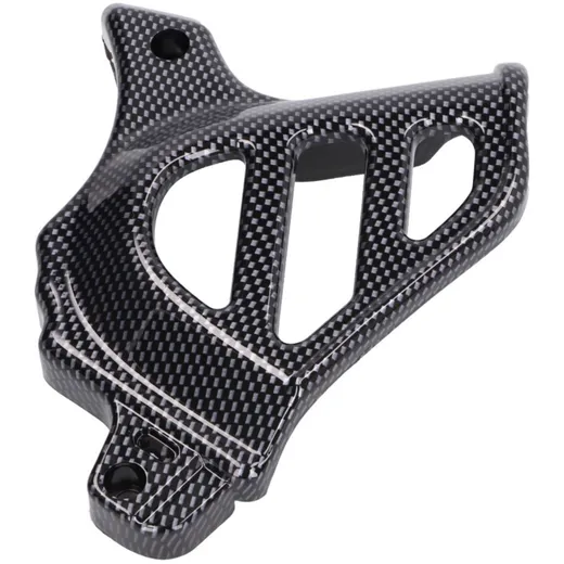Kettenrad Ritzelabdeckung Carbon-Look für Minarelli AM, Generic, KSR-Moto, Keeway, Motobi, Ride, 1E40MA, 1E40MB 15962