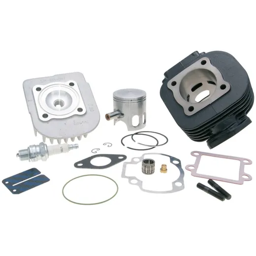 cylinder kit Polini cast iron racing 70cc standing for Minarelli 166.0074/R