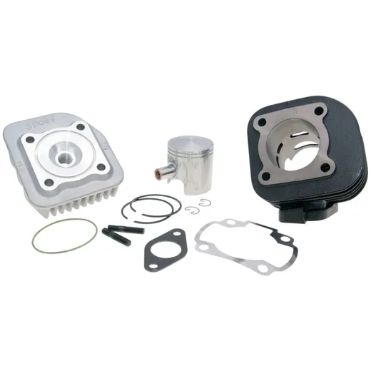 Zylindersatz Zylinderkit Polini Grauguss Sport 70ccm 12mm schräg für CPI, Keeway Euro2 166.0105