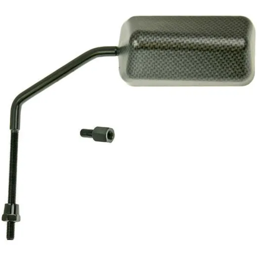 mirror F1 carbon-look long version left / right incl. thread adapter - universal 17170