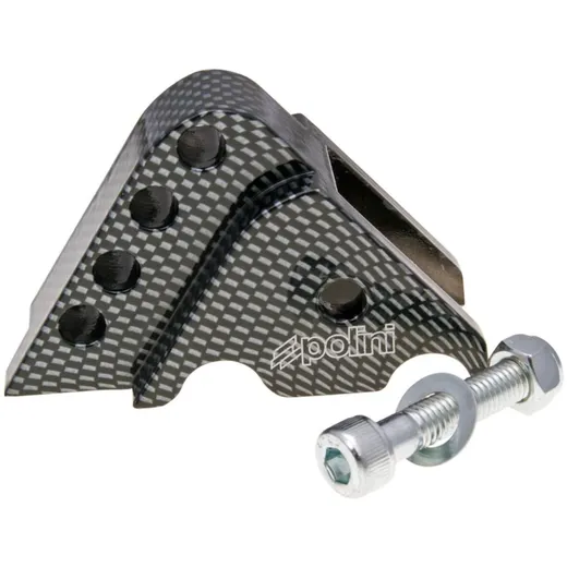 riser kit Polini CNC 4-hole Carbon Look for Minarelli horizontal 173.0025