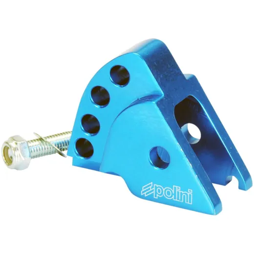 riser kit Polini CNC 4-hole blue for Minarelli horizontal 173.0026