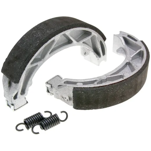 Bremsschuhe Bremsbackensatz Polini 140x25mm inkl. Federn für Trommelbremse für Aprilia 50 Scarabeo, Piaggio 50 Fly, Liberty, Ves Bremsschuhe Bremsbackensatz Polini 140x25mm inkl. Federn für Trommelbremse für Aprilia 50 Scarabeo, Piaggio 50 Fly, Liberty, Ves