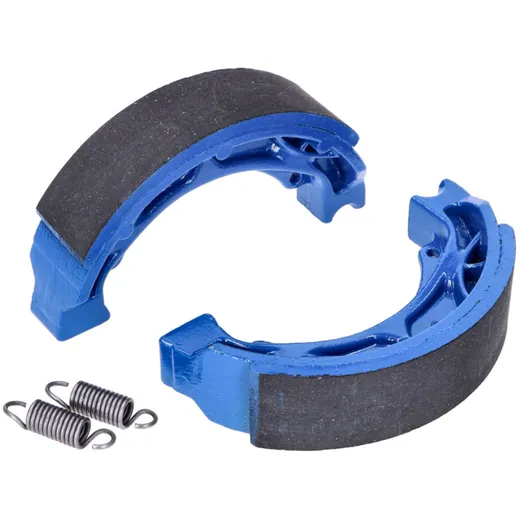 Bremsbackensatz Polini Sport 110x25mm inkl. Federn für Trommelbremse für Aprilia Amico, SR, Malaguti Centro, Yamaha Jog 176.1200