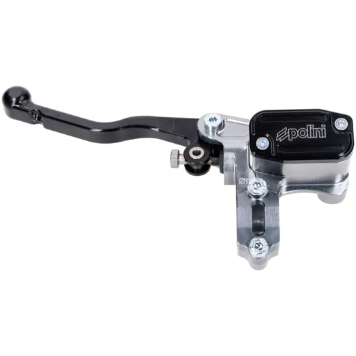 Bremspumpe / Bremszylinder Polini hinten (links) Kolben D=13mm Polini mit Handbremshebel für Yamaha Aerox 50ccm LC 2004- MBK Nit
