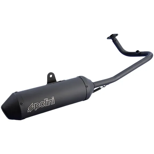 exhaust Polini Sport black matt for Peugeot Kisbee 50 ie 4T Euro5 2021- 190.0080