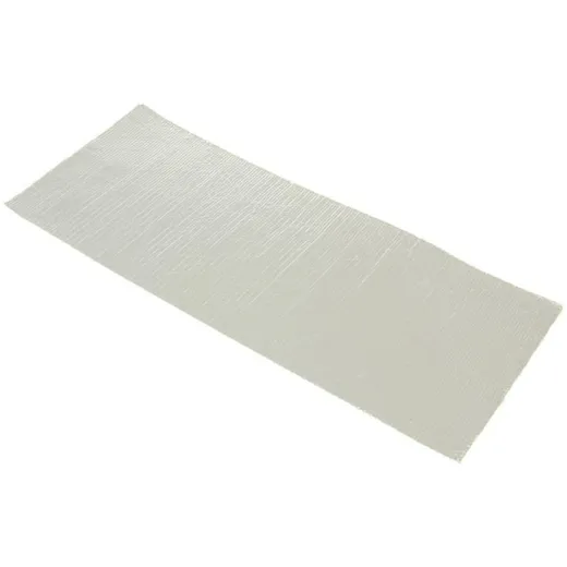 adhesive aluminized fiberglass cloth heat barrier / protection tape 1.60x195x475mm 19020