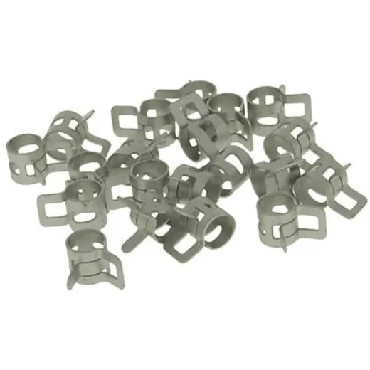 hose clamps 6mm - 20 pieces - universal 19025