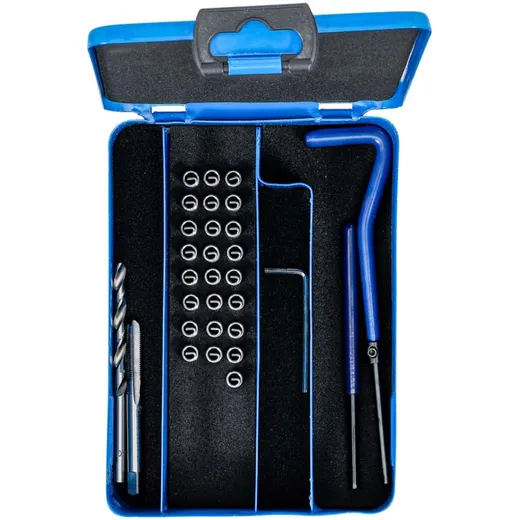 Thread repair kit M5x0.8mm complete set with drill and tool _3