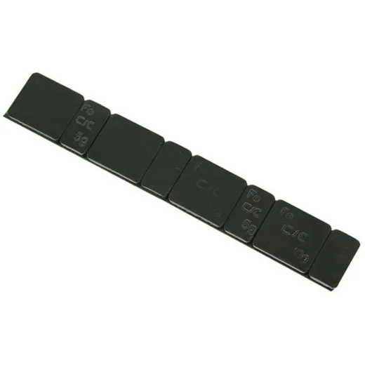Auswuchtgewichte Klebestreifen schwarz flach 60g 19817 Auswuchtgewichte Klebestreifen schwarz flach 60g 19817