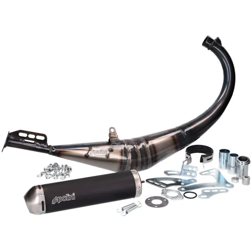 exhaust Polini Evolution for Aprilia, Derbi, Gilera, Malaguti, Rieju, Yamaha 50 200.0405