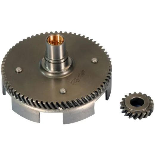 primary transmission gear up kit with clutch basket Polini 18/67 for Vespa PK, Special, XL 50, 75 202.1218