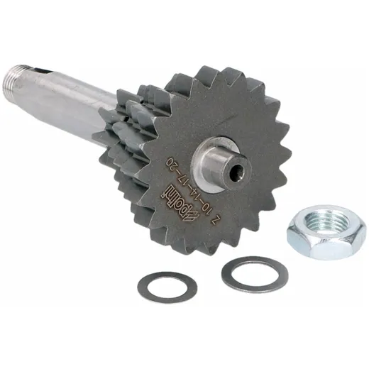 Nebenwelle 4-Gang Polini 20-17-14-10 für Vespa 50-90, Primavera, ET3, PK, PK XL 202.1417