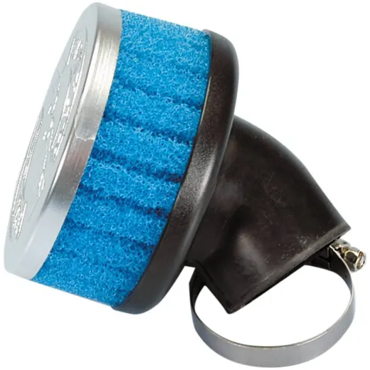 air filter Polini D.39 Special short air box 39mm 30° blue 203.0052 air filter Polini D.39 Special short air box 39mm 30° blue 203.0052