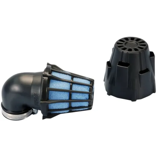 Lufi Luftfilter Polini Blue Air Box 37mm 90° schwarz-blau 203.0094