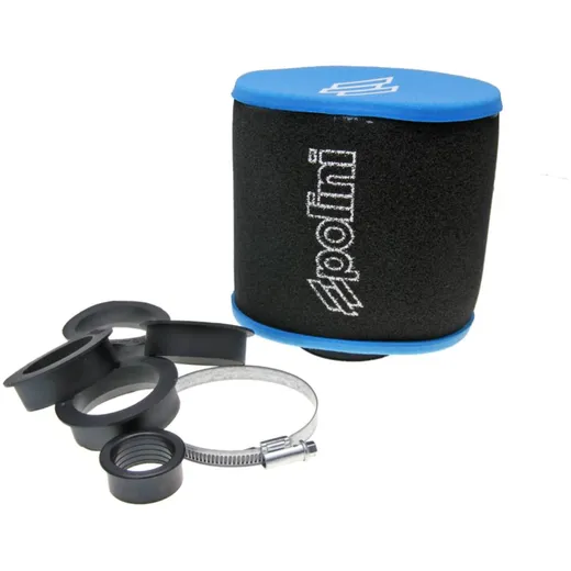 Lufi Luftfilter Polini Big Evolution 28-55mm gerade schwarz-blau 203.0147