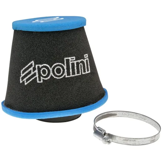 Luftfilter Polini Big Evolution 48mm gerade schwarz-blau 203.0150 Luftfilter Polini Big Evolution 48mm gerade schwarz-blau 203.0150