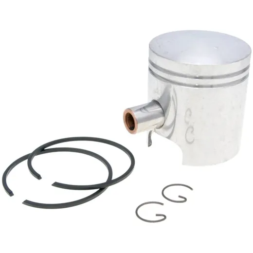 piston kit Polini 225cc 69.8mm 18mm piston pins for Ape 601 V, Car P2, P 501, P 602, TM 703 204.0328